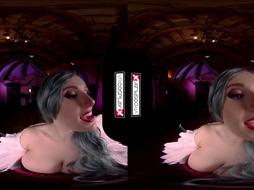 VRCosplayX.com Buxom Succubus Morrigan Pulverizes With You In VR
