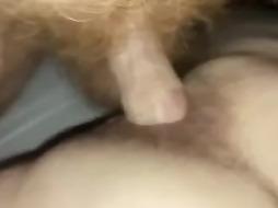 Red-Hot cougar gets phat anal invasion testicle tonic pie in Slow Movement