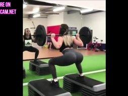 one day at the gym leggings