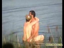 Hidden Cam spy web cam caught duo in the lake
